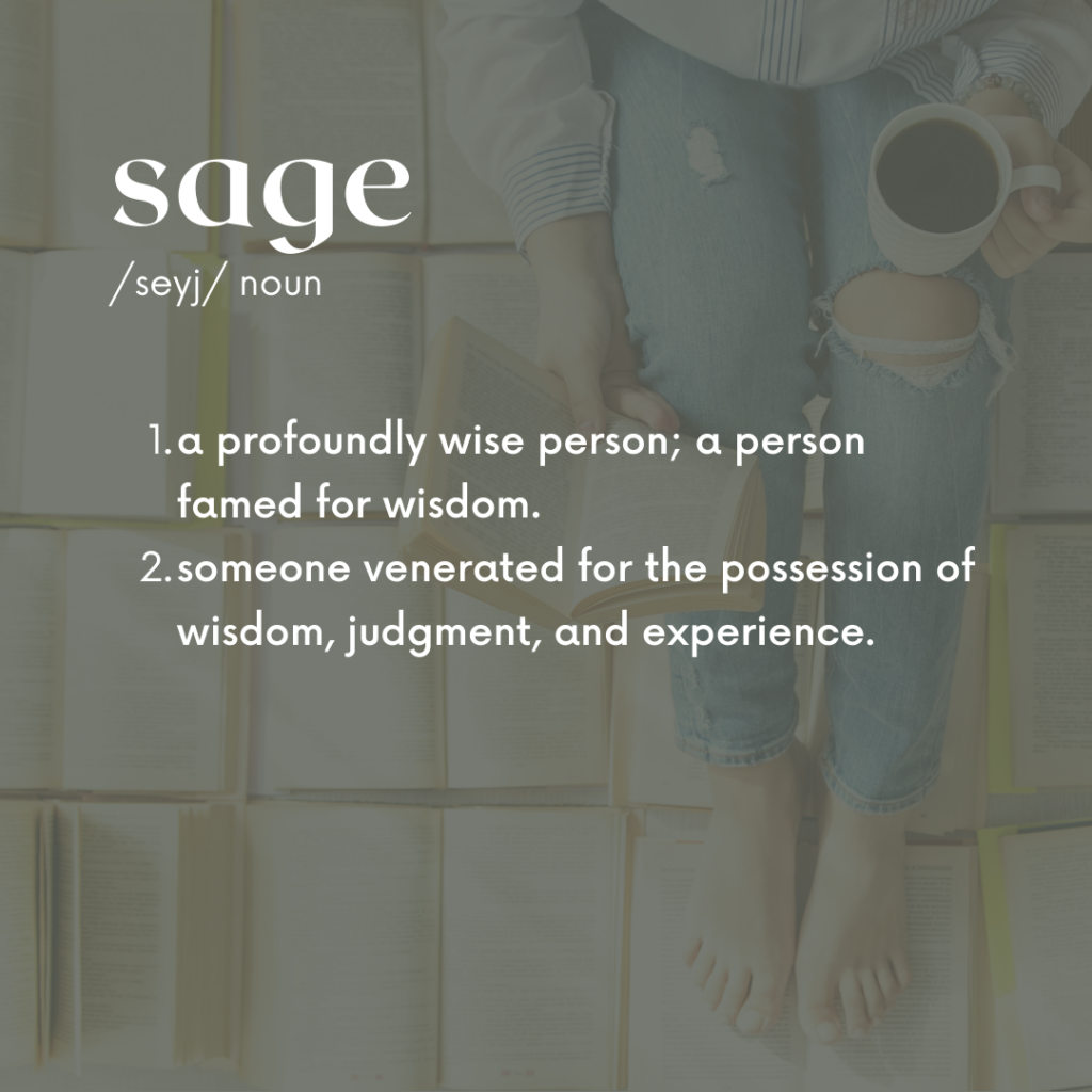 Definition of a Sage Person