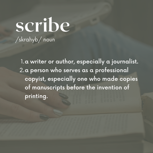 Scholar & Scribe Book Membership - Scribe