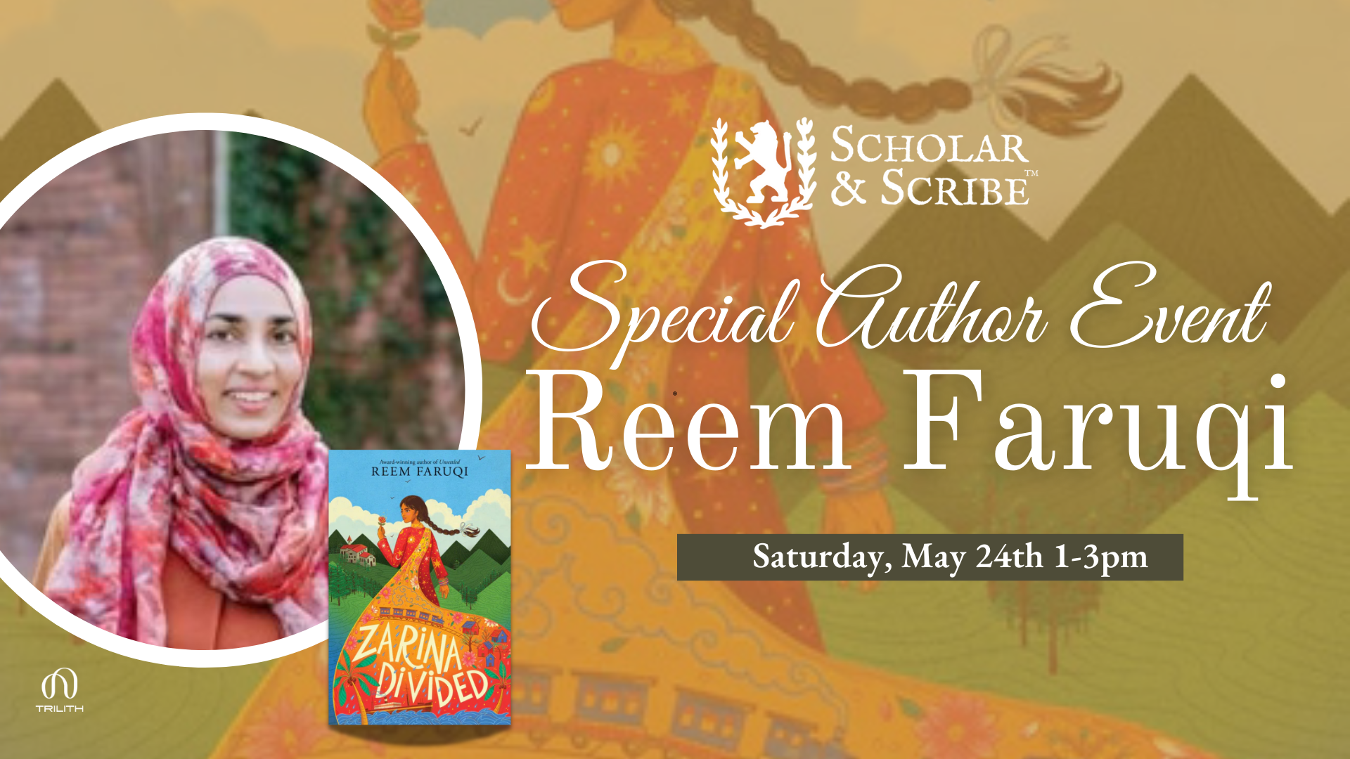 Author Reem Faruqi