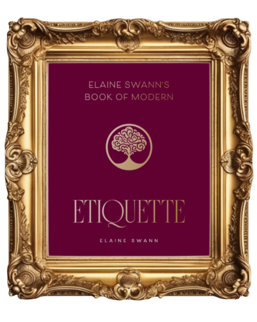 Book Cover: Etiquette-by-Elaine-Swann