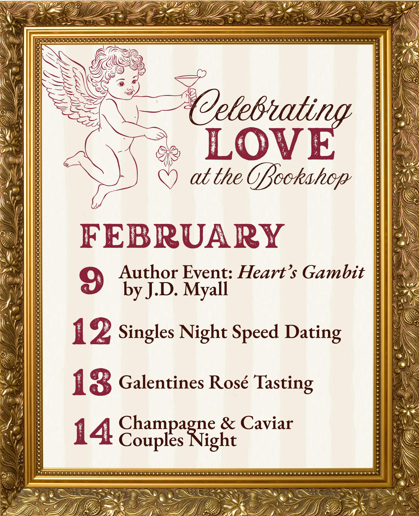 February Events at the Bookshop