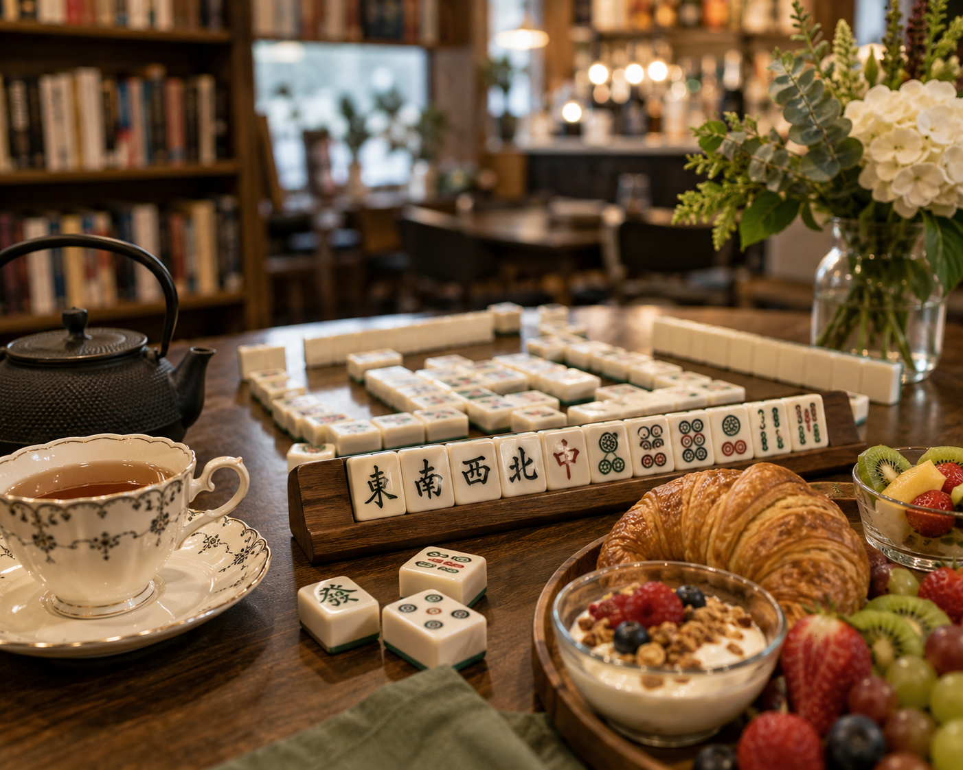 Mahjong Mondays at Scholar & Scribe