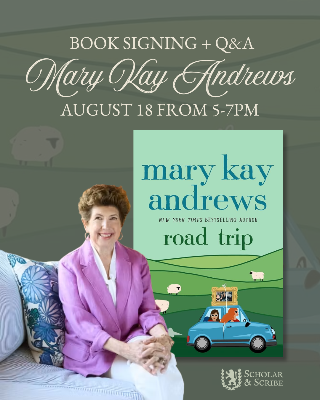 Mary Kay Andrews at Scholar & Scribe